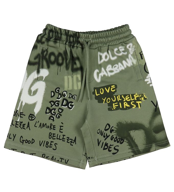 Dolce & Gabbana Shorts Bermuda Dark Green Skate