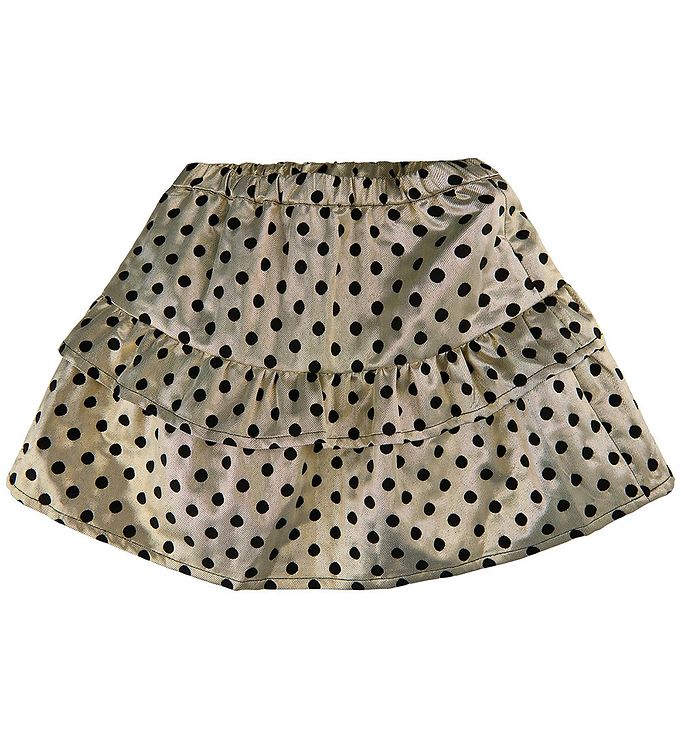 #2 - Soft Gallery - SGIlyse Fern Skirt X-mas - Gold - 116/6 år