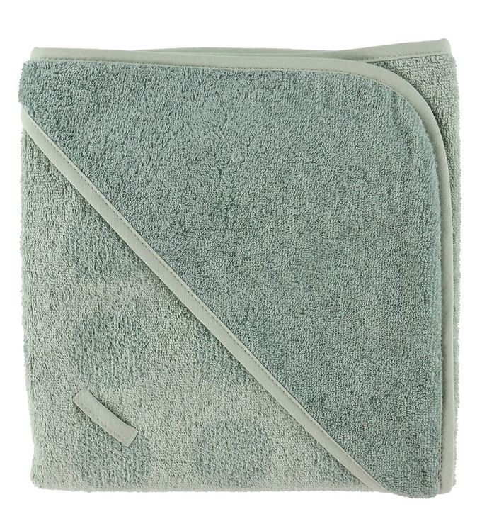 Image of Leander Badeslag - Matty - 80x80 cm - Sage Green m. Prikker - OneSize - Leander Badeslag (235480-1365960)