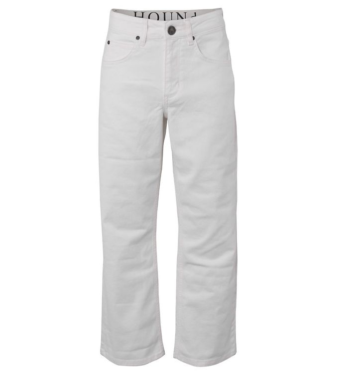 6: Hound Jeans - Wide - Bone White