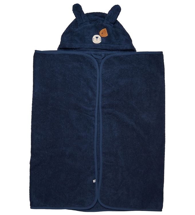 Pippi Badehåndklæde med Hætte Dress Blues