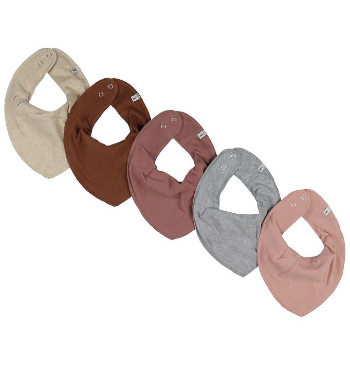 Tørklæde Hagesmæk - solid 5-Pak - 433 - ONE SIZE