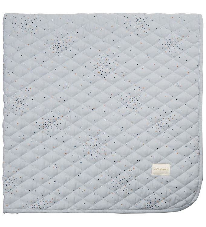 Petit By Sofie Schnoor Tæppe Quilted Dusty Blue