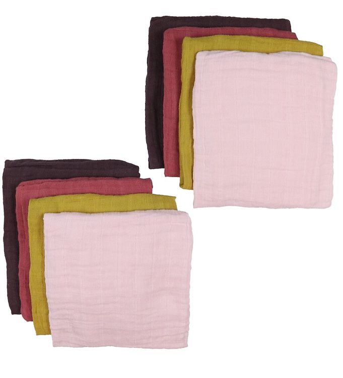 Pippi Stofbleer - Organic - 8-Pak - 65x65 cm - Chalk Pink