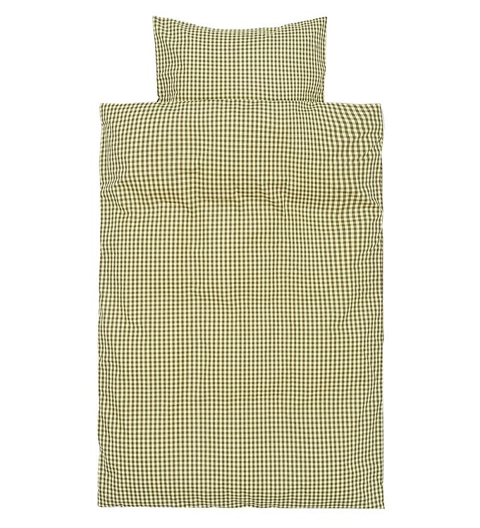 ferm Living Ferm Sengetøj - Baby 70x100 Lemon/Olive unisex