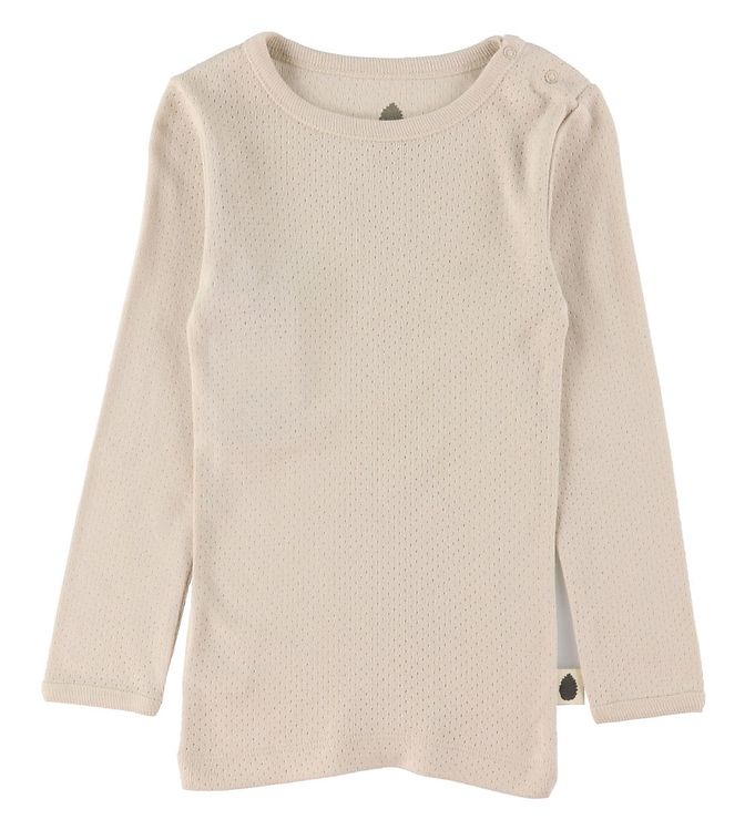 Image of Pine Cone Bluse - Pointelle Dot - Natura - 10 år (140) - Pine Cone Bluse (238557-1576873)
