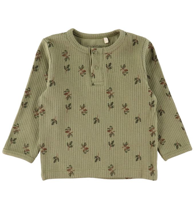 Bluse m. print fra Fixoni - Mermaid