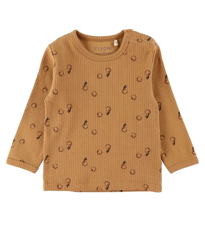 Bluse m. print fra Fixoni - Lion
