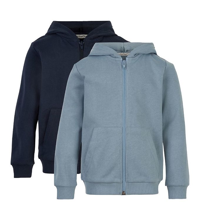 Image of Minymo Cardigan - 2-pak - Ashley Blue (239499-1770798)
