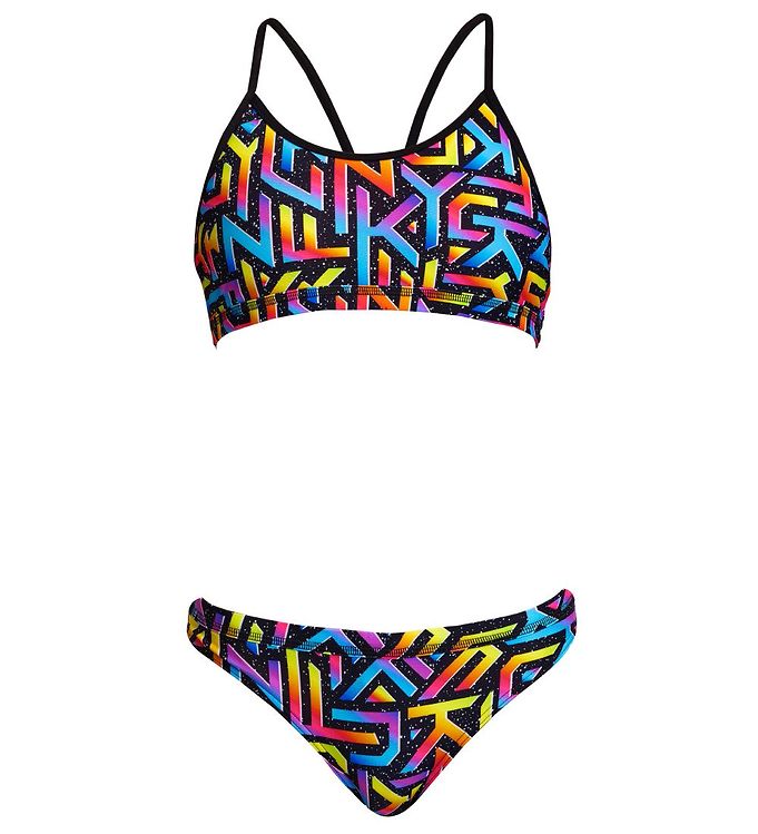 Image of Funkita Bikini - Racerback - UV50+ - Brand Galaxy - 12 år (152) - Funkita Bikini (239571-1786953)