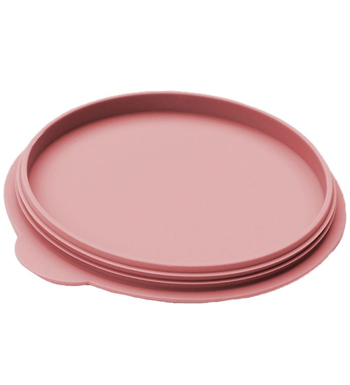 Image of EzPz Låg - Mini Bowl - Støvet Rosa - OneSize - EzPz Dækkeserviet (239794-1851850)