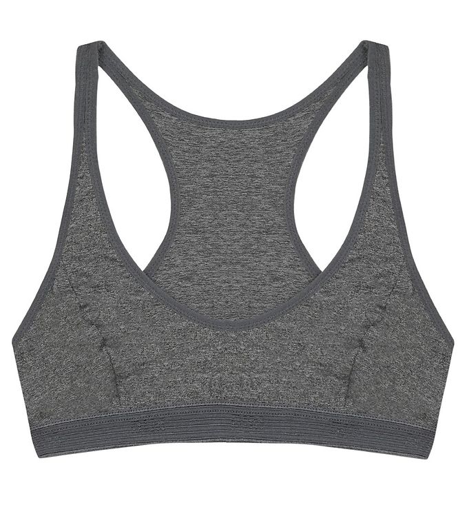 Image of DIM Top - Mikrofiber - Gråmeleret (240860-2073077)