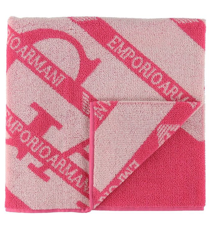 Image of Emporio Armani Håndklæde - 140x70 cm - Pink/Rosa - OneSize - Emporio Armani Håndklæde (240973-2094606)