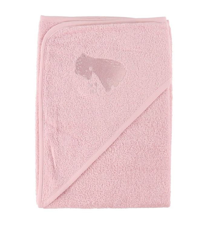 Nørgaard Madsens Badeslag - 75x75 cm. - Light Rose m. Bamse