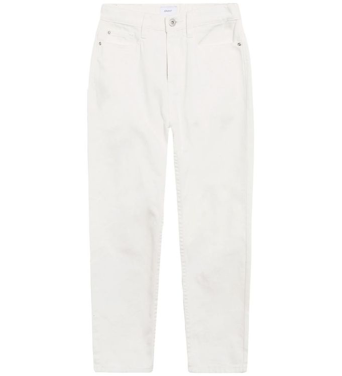 Grunt Jeans - Mom - White