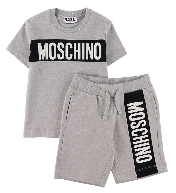 Moschino Moschino Sæt - T-shirt/Shorts - Gråmeleret