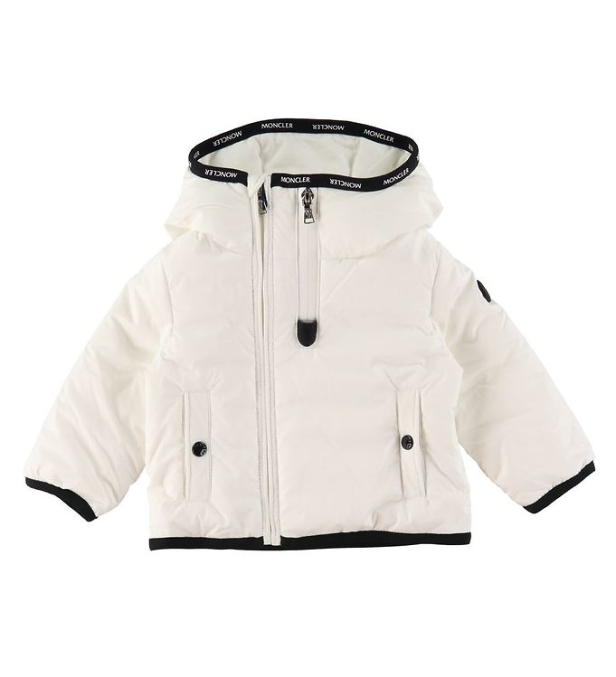 Image of Moncler Dunjakke - Conez - Hvid m. Sort (242123-2287103)