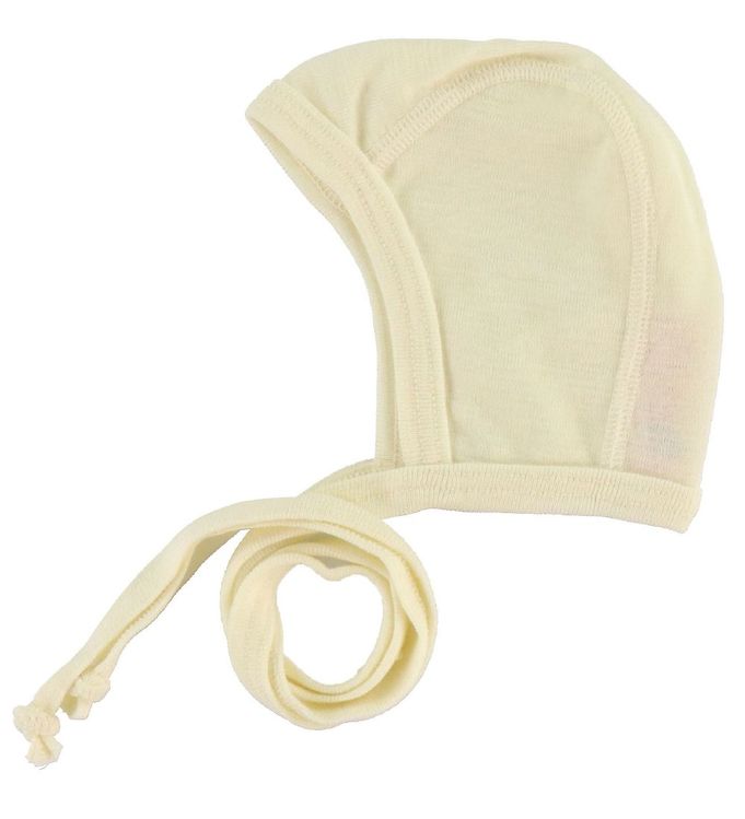 Image of Engel Babyhjelm - Uld - Natural - 50/56 - Engel Babyhjelm (242154-2305193)
