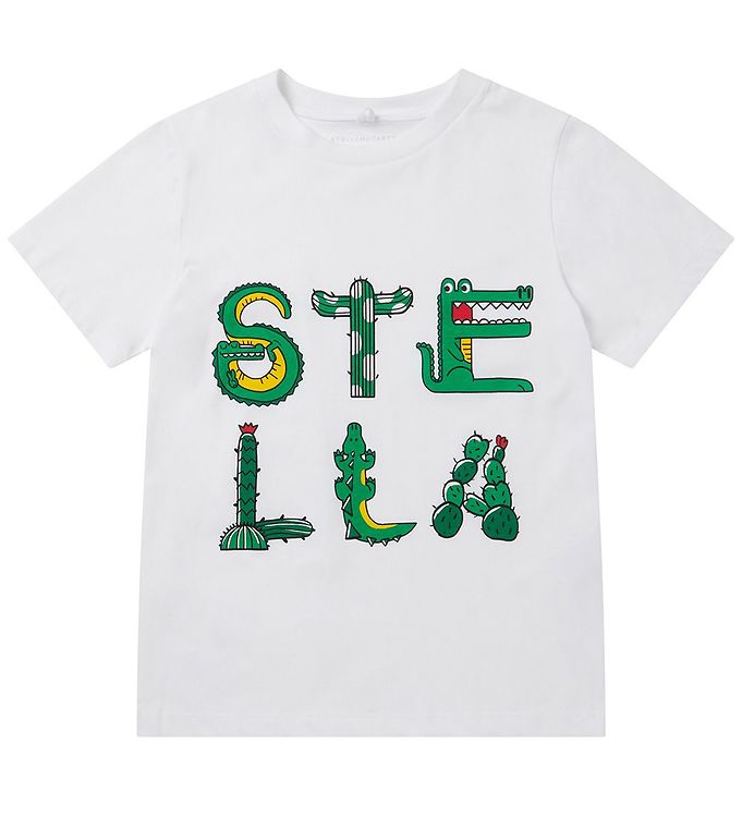 Stella McCartney Kids Tshirt  Hvid m. Tryk