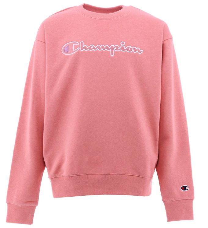 Billede af Champion Fashion Sweatshirt - Rosa m Logo