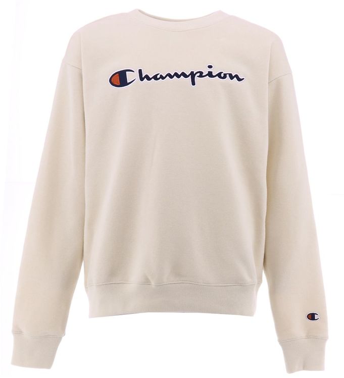 Rubin moronic Admin Champion Fashion Sweatshirt - Beige m. Logo » Børnepengekredit