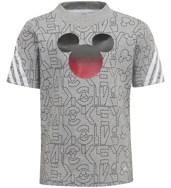 adidas Performance T-shirt - Disney Mickey Mouse - Grå