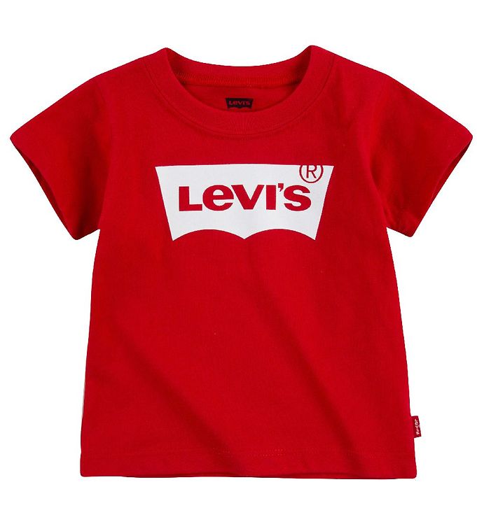 Levis T-shirt - Batwing - Super Red
