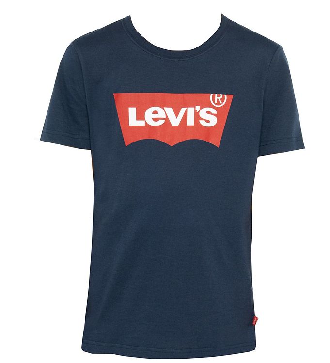 Image of Levis T-shirt - Batwing - Dress Blues - 4 år (104) - Levis T-Shirt (243926-2545679)