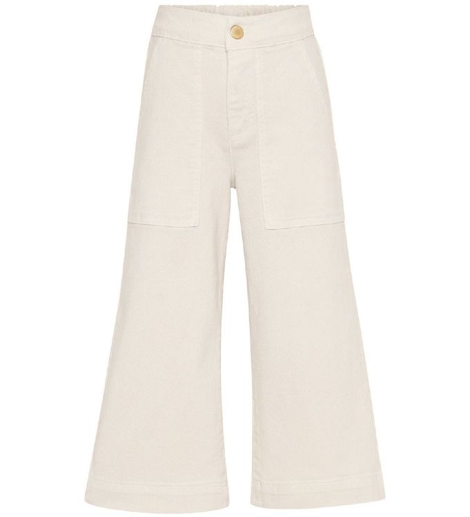 Image of Molo Jeans - 3/4 længde - Alyna - Pearled Ivory - 6 år (116) - Molo Bukser - Jeans (244310-2571408)