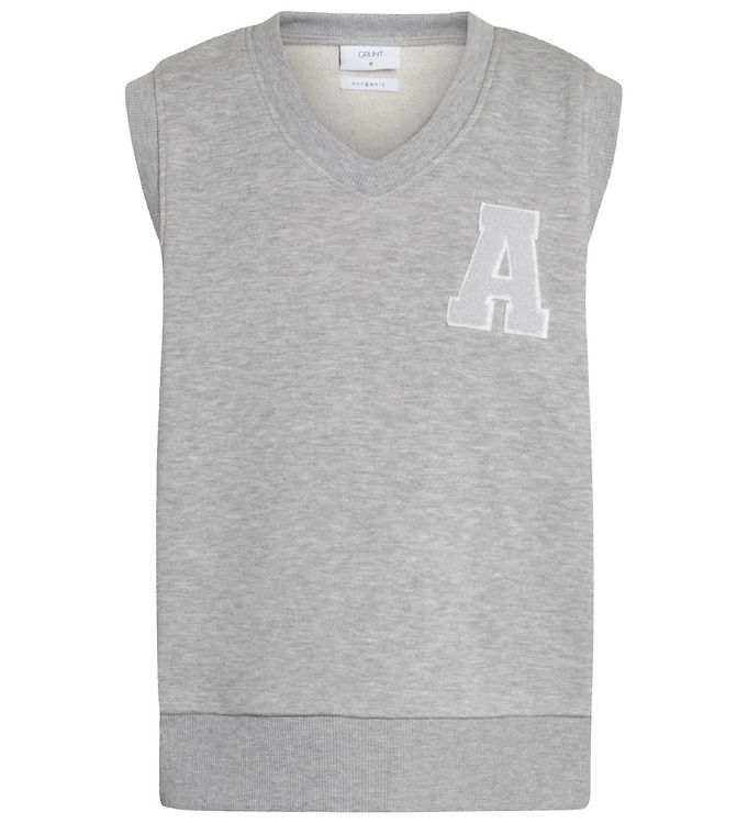 12: Grunt Vest - Sweat - Emerson - Grey Melange