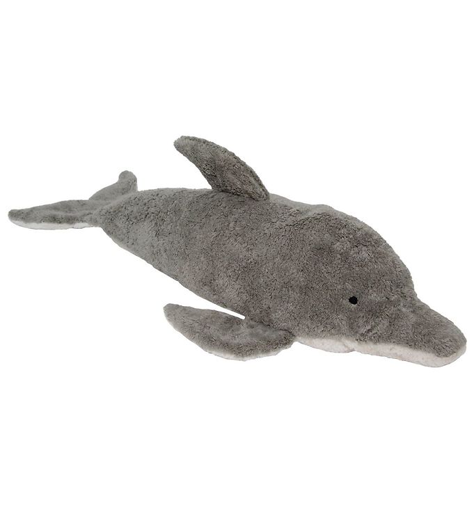 Image of Senger Naturwelt Varmepude - Stor - 66 cm - Delfin - Grå/Hvid (244906-2609668)