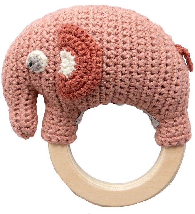 Sebra Rangle - Fanto - Hæklet - Blossom Pink