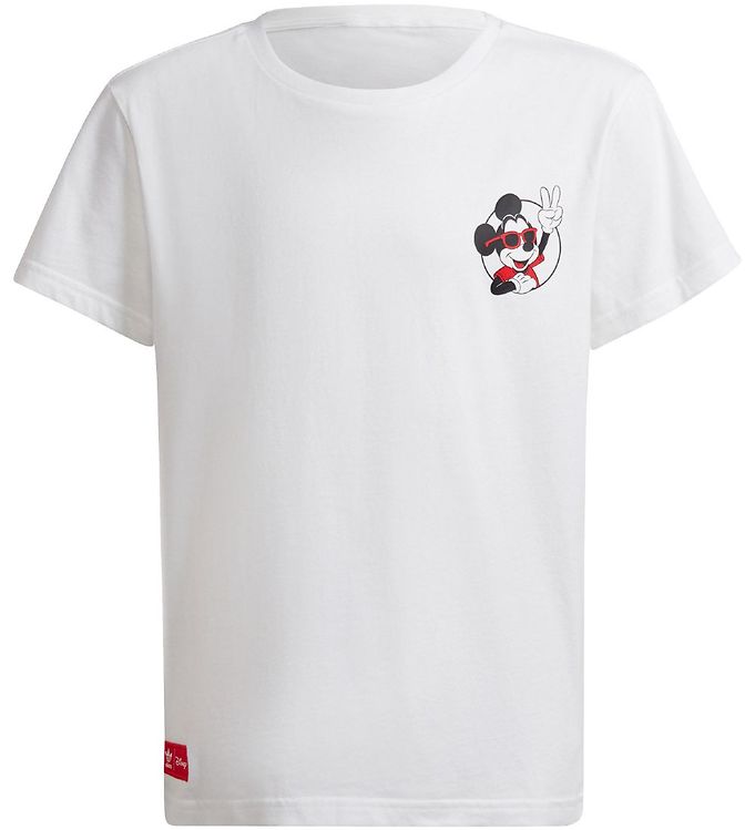 7: adidas Originals T-Shirt - Disney - Mickey And Friends - Hvid