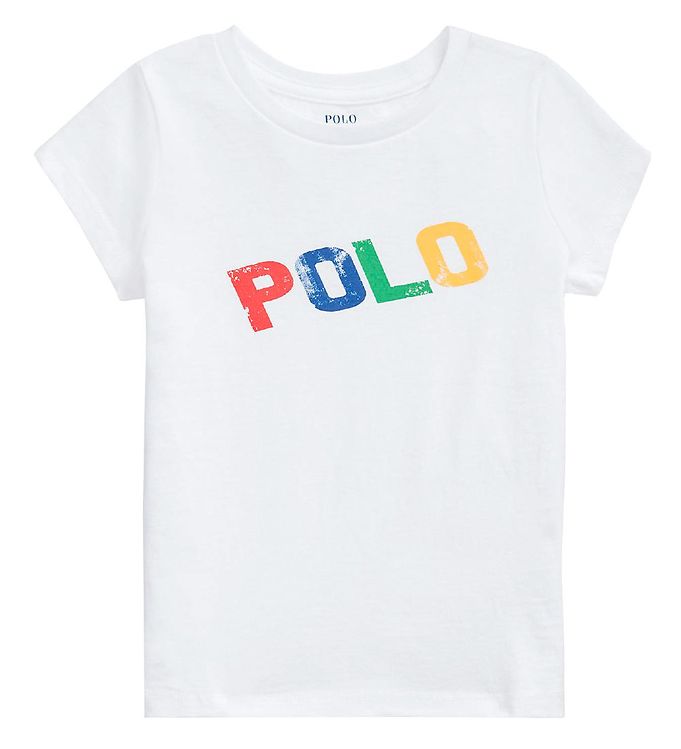 Polo Ralph Lauren T-shirt - Color Shop - Hvid Print
