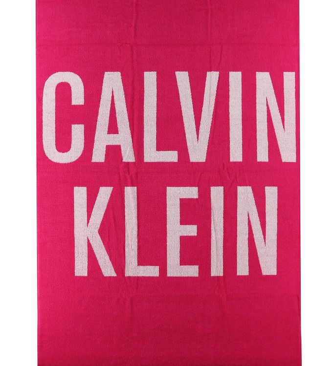 Image of Calvin Klein Håndklæde - 90x170 cm - Royal Pink - OneSize - Calvin Klein Håndklæde (245454-2631908)