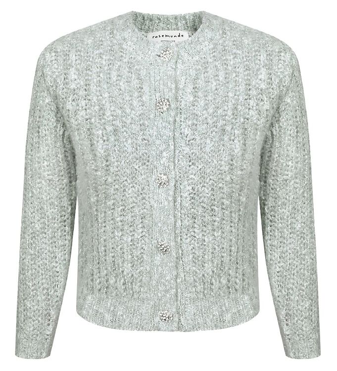 Rosemunde Cardigan - Strik - Pastel Mint Melange