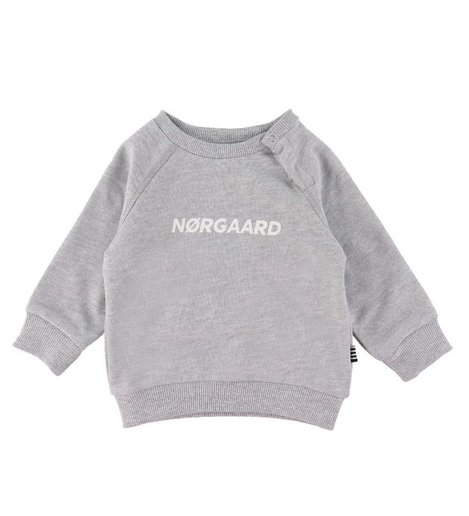 9: Mads Nørgaard Sweatshirt - Sirius - Gråmeleret