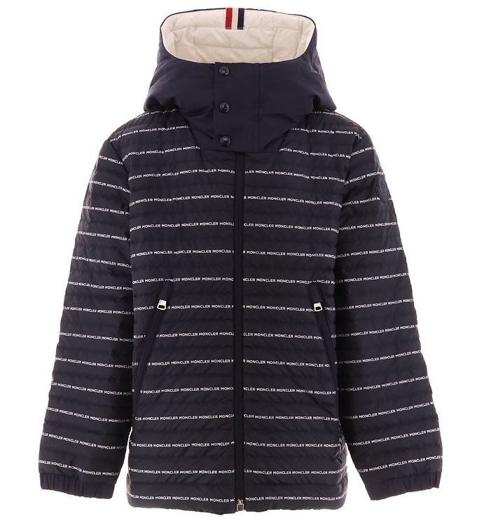 Dunjakke Bergo M Logostriber Fra Moncler