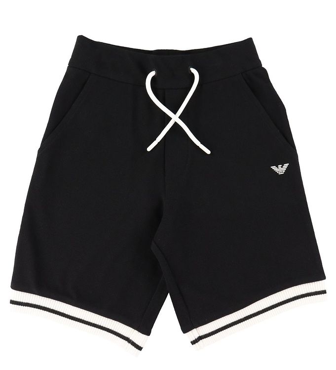 Emporio Armani Shorts Sort M. Hvid