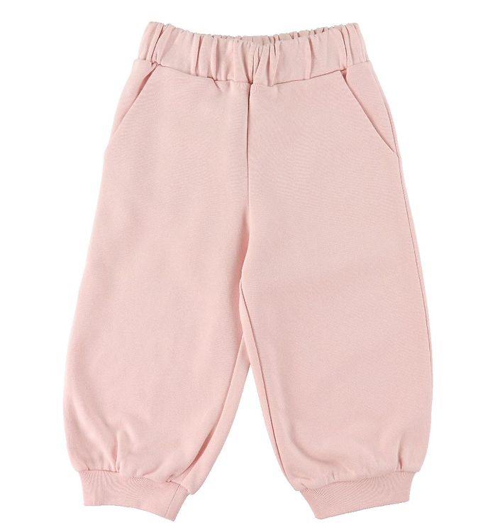 8: Fendi Sweatpants - Rosa m. Tekst