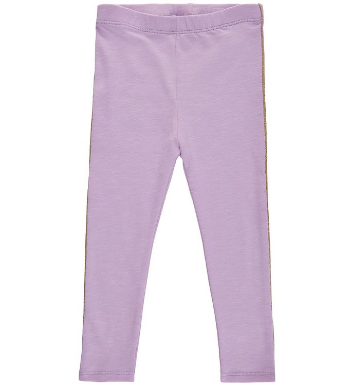 Image of Soft Gallery Leggings - Paula Piping - Orchid Bloom - 1 år (80) - Soft Gallery Leggings (249572-2755853)