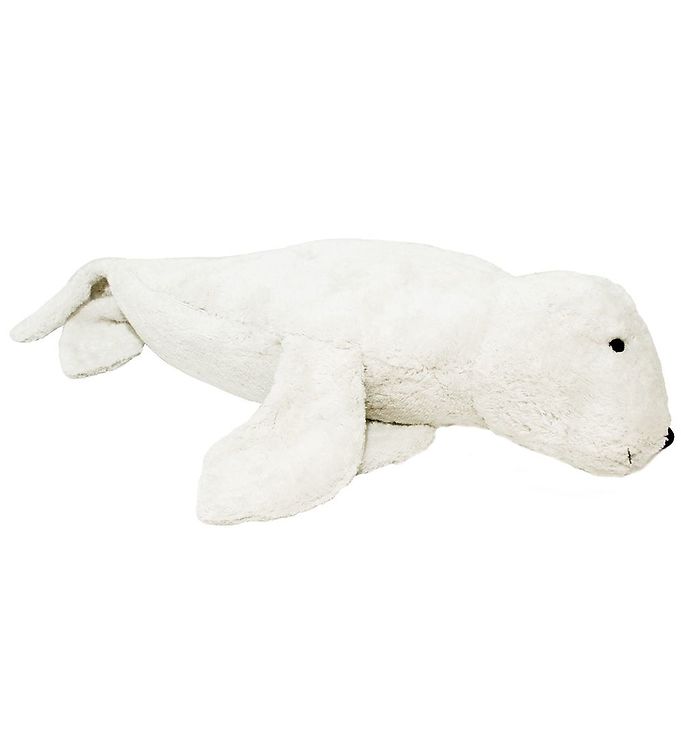 Senger Naturwelt Varmepude Cuddly Animal Sæl White Large