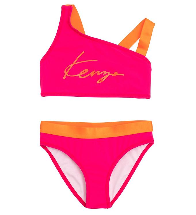 Image of Kenzo Bikini - Exclusive Edition - Fuschia m. Orange - 10 år (140) - Kenzo Bikini (249738-2762232)