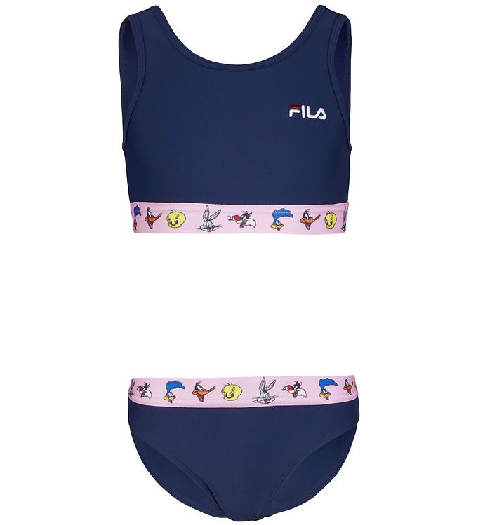 Billede af Fila Bikini - Lsben - Medieval Blue m. Looney Tunes