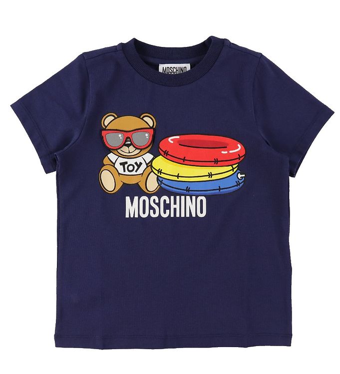 Moschino T-shirt - Navy m. Print