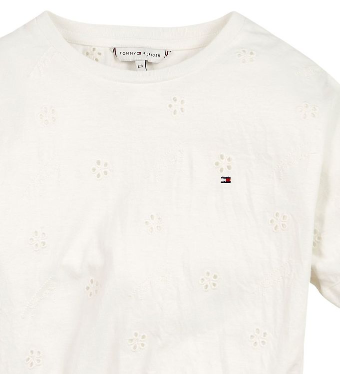 Tommy Hilfiger - Broderie Anglaise - Hvid
