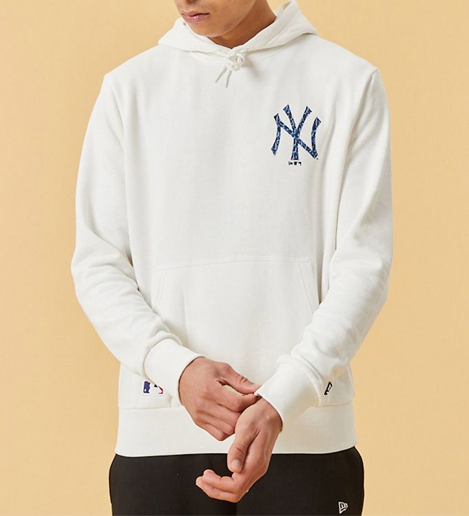 Image of New Era Hættetrøje - New York Yankees - Off-white - M - Medium - New Era Hættetrøje (251655-2860737)