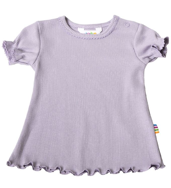 Image of Joha T-shirt - Rib - Pastellilla m. Blonder - 80 - Joha T-Shirt (251871-2863558)