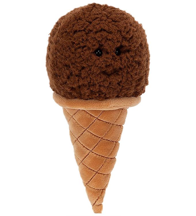 11: Jellycat Bamse - 18x8 cm- Irresistible Ice Cream Chocolate