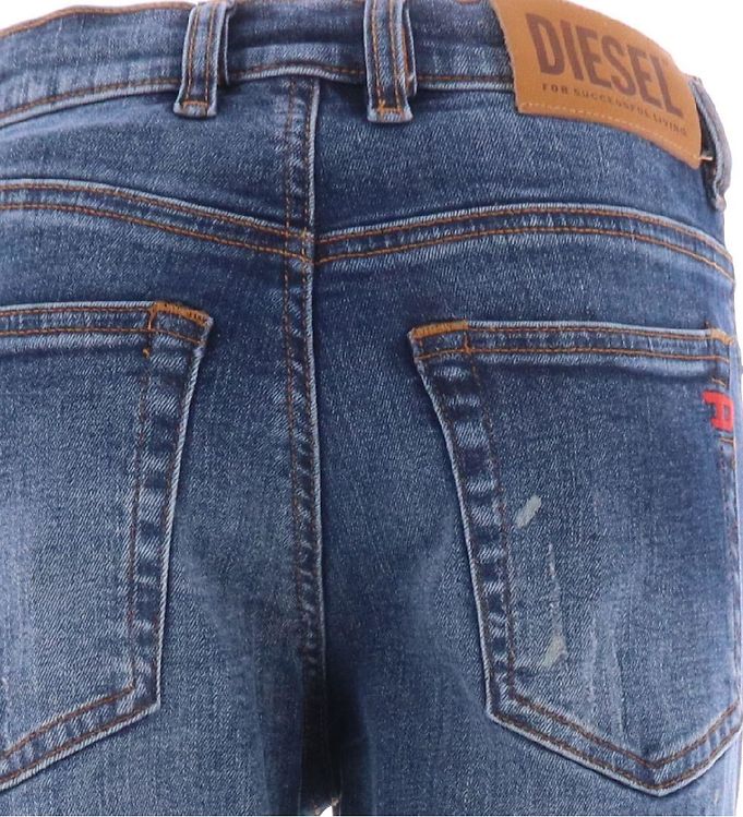 Diesel Jeans - Blå Denim » Fragtfri